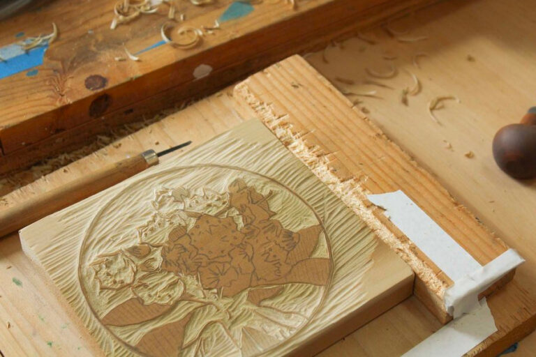 Preparing an artwork for printmaking