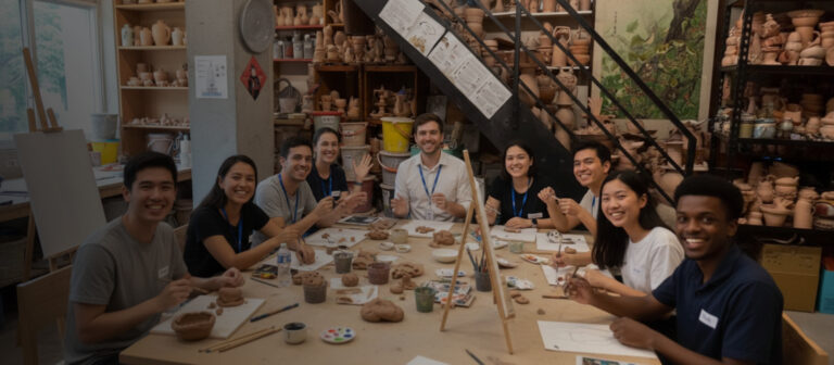 Creative corporate team building