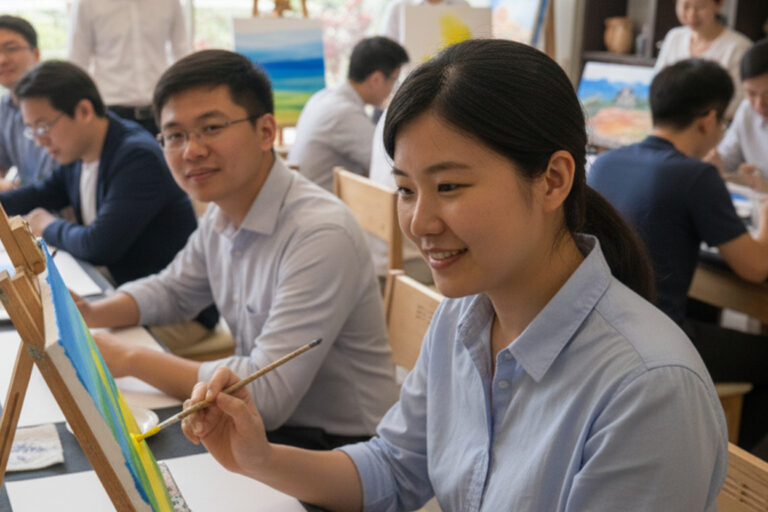 Team Building workshop at Art Journey Taipei
